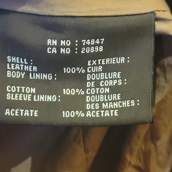 Andrew Marc Leather Jacket - Picture 11 of 11